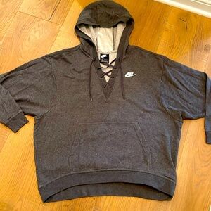 Nike Ladies hoodie with ties